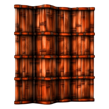 Textured Bamboo Wall Paneling Background for Design Projects png