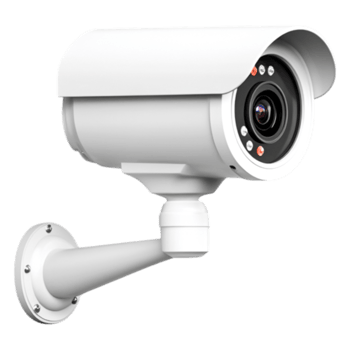White Security Camera with Protective Housing and Modern Design png