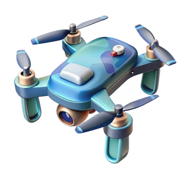 vibrant abstract Drone Capturing Aerial Footage Transparent authentic png