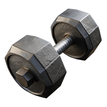 extraordinary vintage Dumbbell Hexagonal Rubber Black Transparent Cutout high resolution png