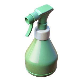 elegant abstract Eco Friendly Cleaning Supplies Green Isolated detailed png