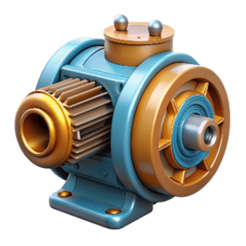 magnificent creative Electric Motor Cutaway View Isolated professional png