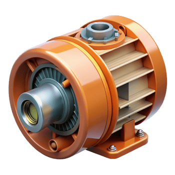 elegant creative Electric Motor Cutaway View Isolated exclusive png