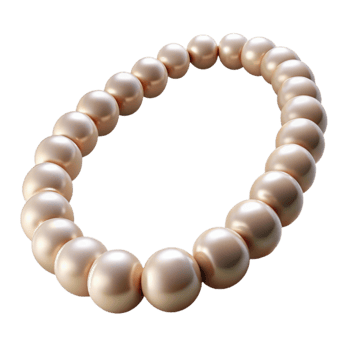 extraordinary minimalist Elegant Pearl Necklace Transparent Background Cutout detailed png