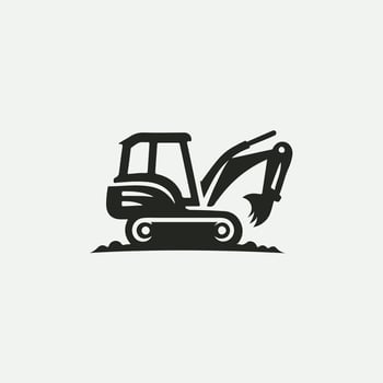 Steel Grip Backhoes Logo vector