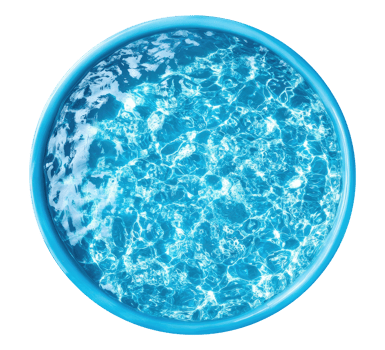 Blue Round Pool png