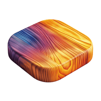 Colorful Abstract Wooden Block png