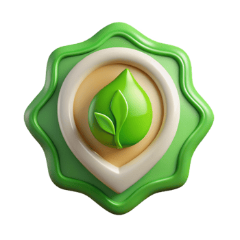 extraordinary vintage Environmental Protection Badge Green Cutout high quality png