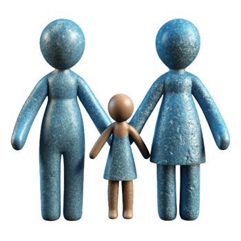 stunning minimalist Family Silhouette Holding Hands Cutout high resolution png