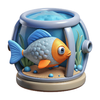 extraordinary contemporary Fish Tank Decorations Cutout Isolated detailed png