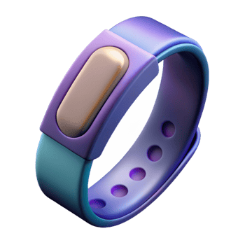 wonderful vintage Fitness Tracker Wristband Silicone Isolated Cutout professional png