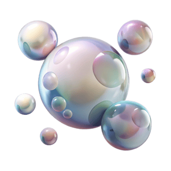 wonderful minimalist Floating Soap Bubbles Transparent Background exclusive png