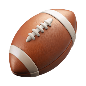 beautiful abstract Football American Football Design Isolated professional png