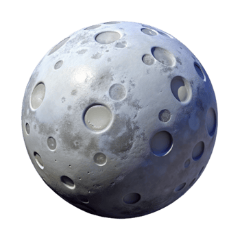 stunning traditional Full Moon Phase Isolated on Transparent Background exclusive png