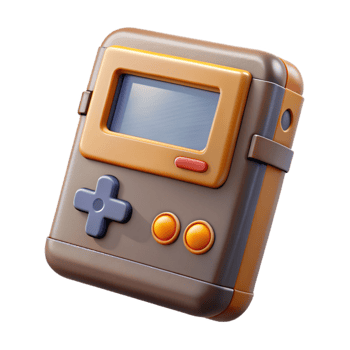 beautiful contemporary Game Cartridge Front View Isolated Element detailed png