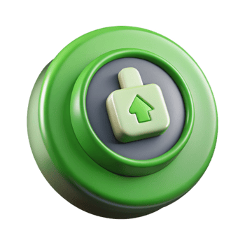 beautiful classic Game Start Button Green Color Isolated exclusive png