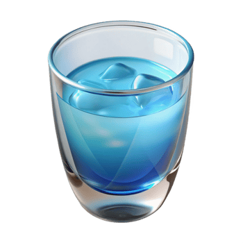 magnificent artistic Glass of Water Refreshing Clear Transparent Background authentic png