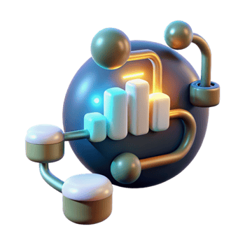 elegant vintage Glowing Data Stream Visualization Cutout genuine png