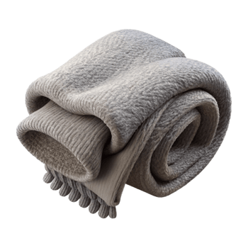 stunning abstract Gray Wool Throw Blanket Isolated Element high resolution png
