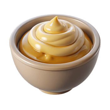 vibrant contemporary Greek Yogurt with Honey Isolated high quality png
