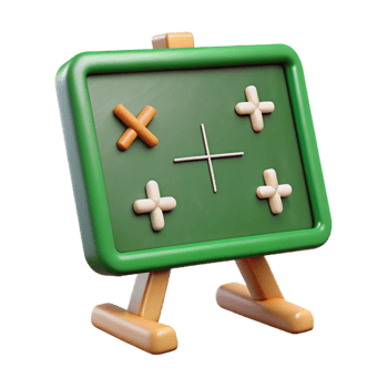 magnificent creative Green Chalkboard with Math Equations Cutout 4K png