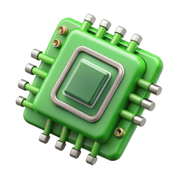extraordinary creative Green Circuit Board Pattern Isolated Element high quality png