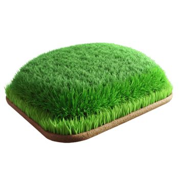 impressive rustic Green Grass Field Panorama Transparent Background exclusive png
