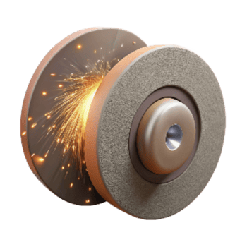 serene modern Grinding Wheel Sparks Flying Transparent Background premium png