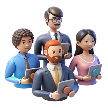 stunning vintage Group of Attendees at a Networking Event Transparent exclusive png