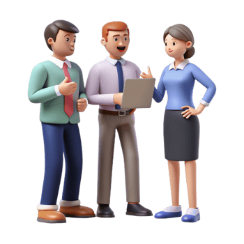 wonderful contemporary Group of Business People in Meeting Cutout Element detailed png