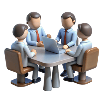 wonderful traditional Group of Business People in Meeting Cutout Element high resolution png