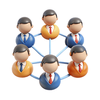 dramatic classic Group of Business People in Meeting Cutout Element genuine png