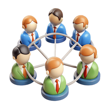 magnificent rustic Group of Business People in Meeting Cutout Element original png