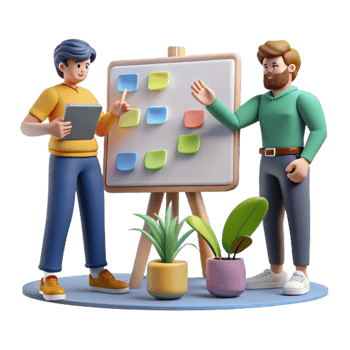 vibrant rustic Group of People Brainstorming Silhouette Isolated authentic png
