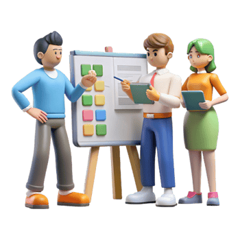 magnificent modern Group of People Brainstorming Silhouette Isolated original png