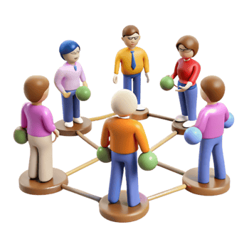 wonderful traditional Group of People Networking Silhouette Isolated original png