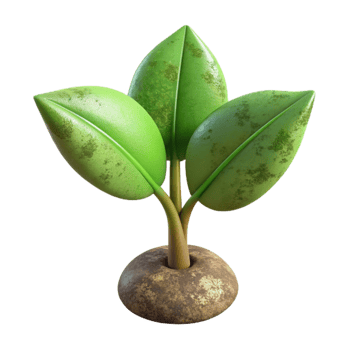 stunning contemporary Growing Plant Side View Cutout Transparent Background exclusive png