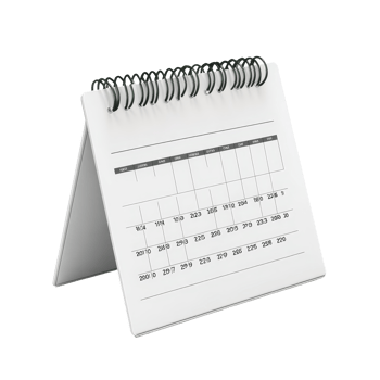 June table calendar displayed on a transparent background highlighting days and dates for easy planning, table calendar 2025 june isolated on transparent background png