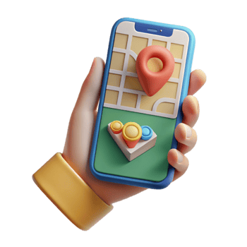 beautiful traditional Hand Holding a Smartphone with Online Course App Cutout original png