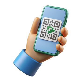 vibrant minimalist Hand Holding Smartphone with Website Design Mockup Isolated genuine png