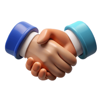 magnificent creative Handshake Agreement Business Deal Firm Grip Isolated authentic png