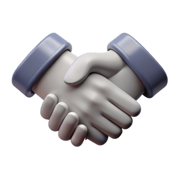 stunning modern Handshake Business Agreement Icon Grey Fill Isolated Element premium png