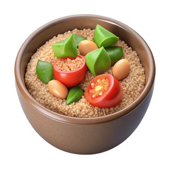 vibrant modern Healthy Lunch Quinoa Salad Transparent Background professional png