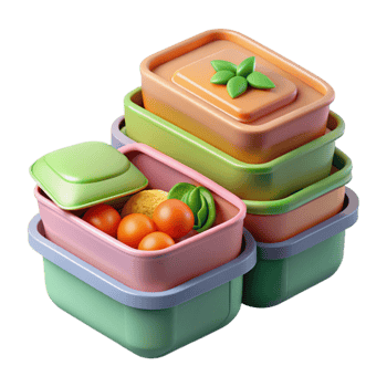 stunning minimalist Healthy Meal Prep Containers Cutout high resolution png