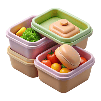 wonderful artistic Healthy Meal Prep Containers Cutout exclusive png