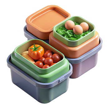 impressive artistic Healthy Meal Prep Containers Cutout high resolution png