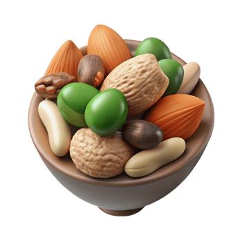 elegant modern Healthy Snack Trail Mix Cutout high resolution png