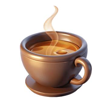 vibrant modern Herbal Teacup Steaming Hot Aromatic Transparent Background authentic png