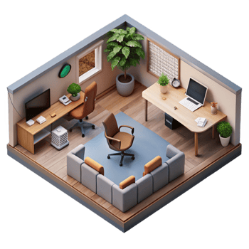 impressive rustic High Angle View of Business Meeting Isolated high resolution png