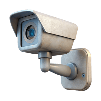 extraordinary contemporary Home Security Camera Wall Mounted Transparent Background 4K png